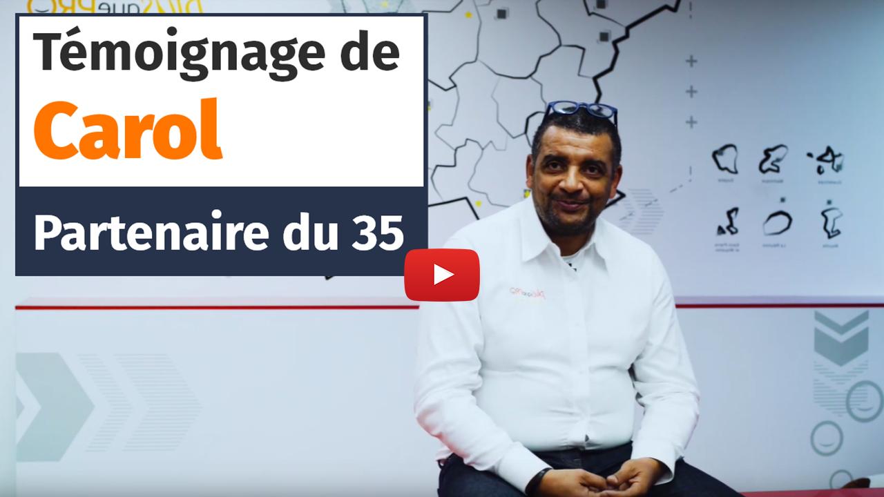 Témoignage de Carol, partenaire Plus que pro en Ile-et-Vilaine